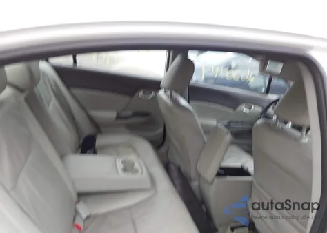 2012 Honda Civic Ex-L z USA, uszkodzony, nr VIN 19XFB2F99CE312187